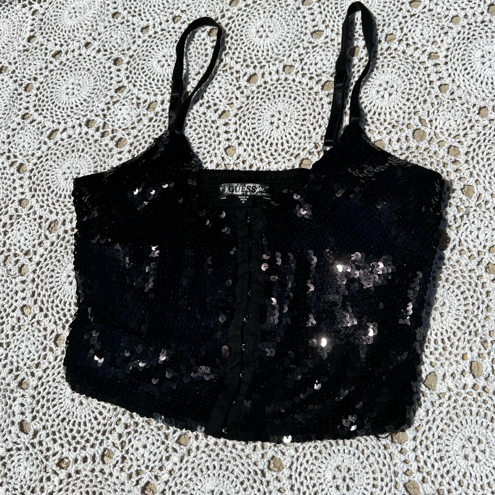 Guess Sequin Top